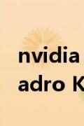 nvidia quadro k2000怎么样（NVIDIA Quadro K620）